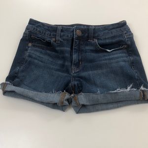 American Eagle Denim Midi Shorts